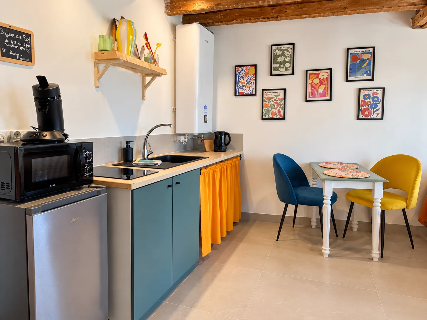 Pop Studio, déco pop art années 60-70, à Bellême, dans le Perche — photo 6 sur 16