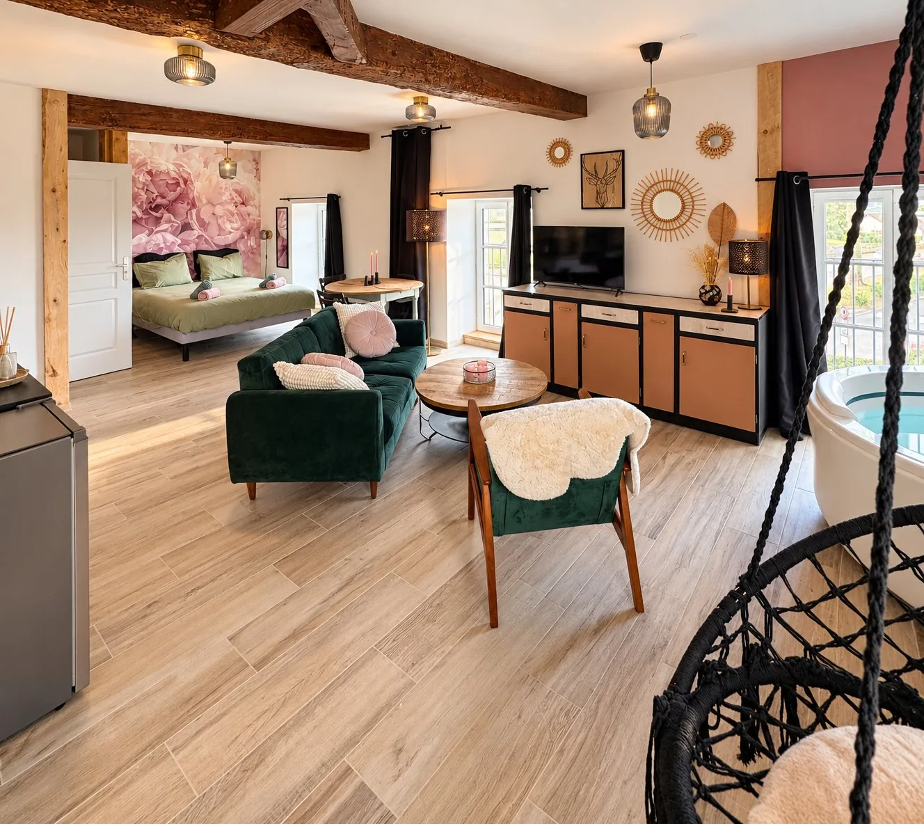 Suite romantique avec spa et balnéo à Bellême, dans le Perche — photo 12 sur 13