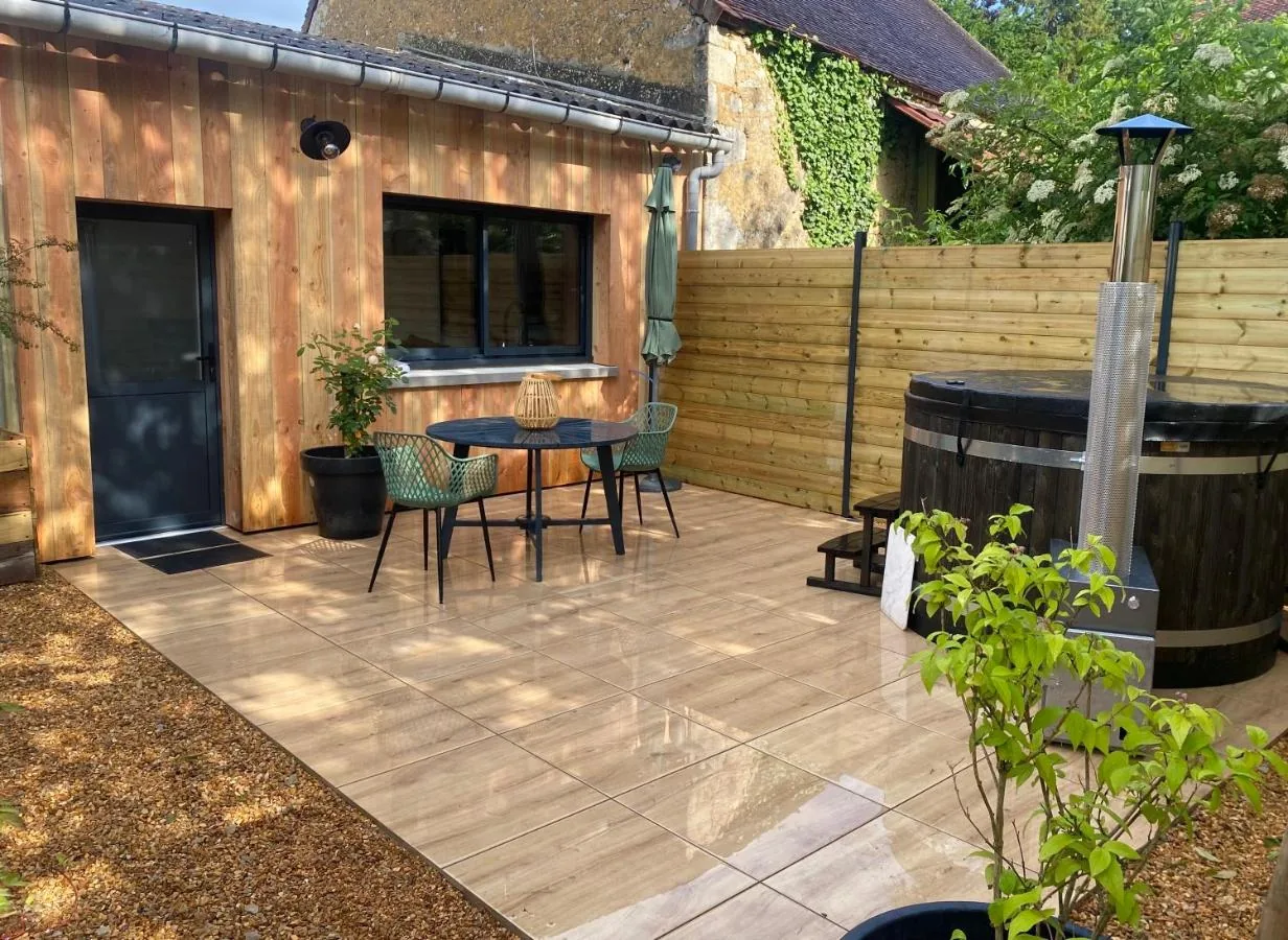 Chalet avec bain nordique privatif à Bellême, dans le Perche — photo 6 sur 18
