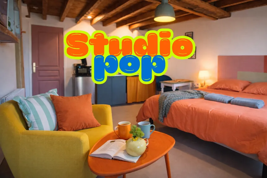 Pop Studio, déco pop art années 60-70, à Bellême, dans le Perche — photo principale